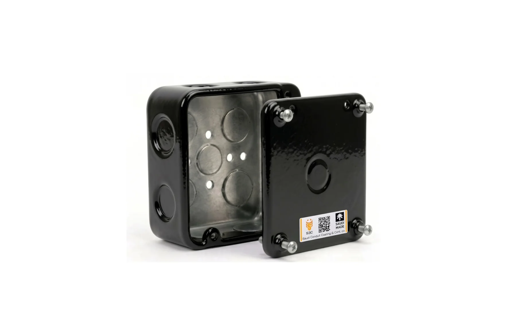 PVC CTD JUNCTION BOX WITH KNOCKOUT