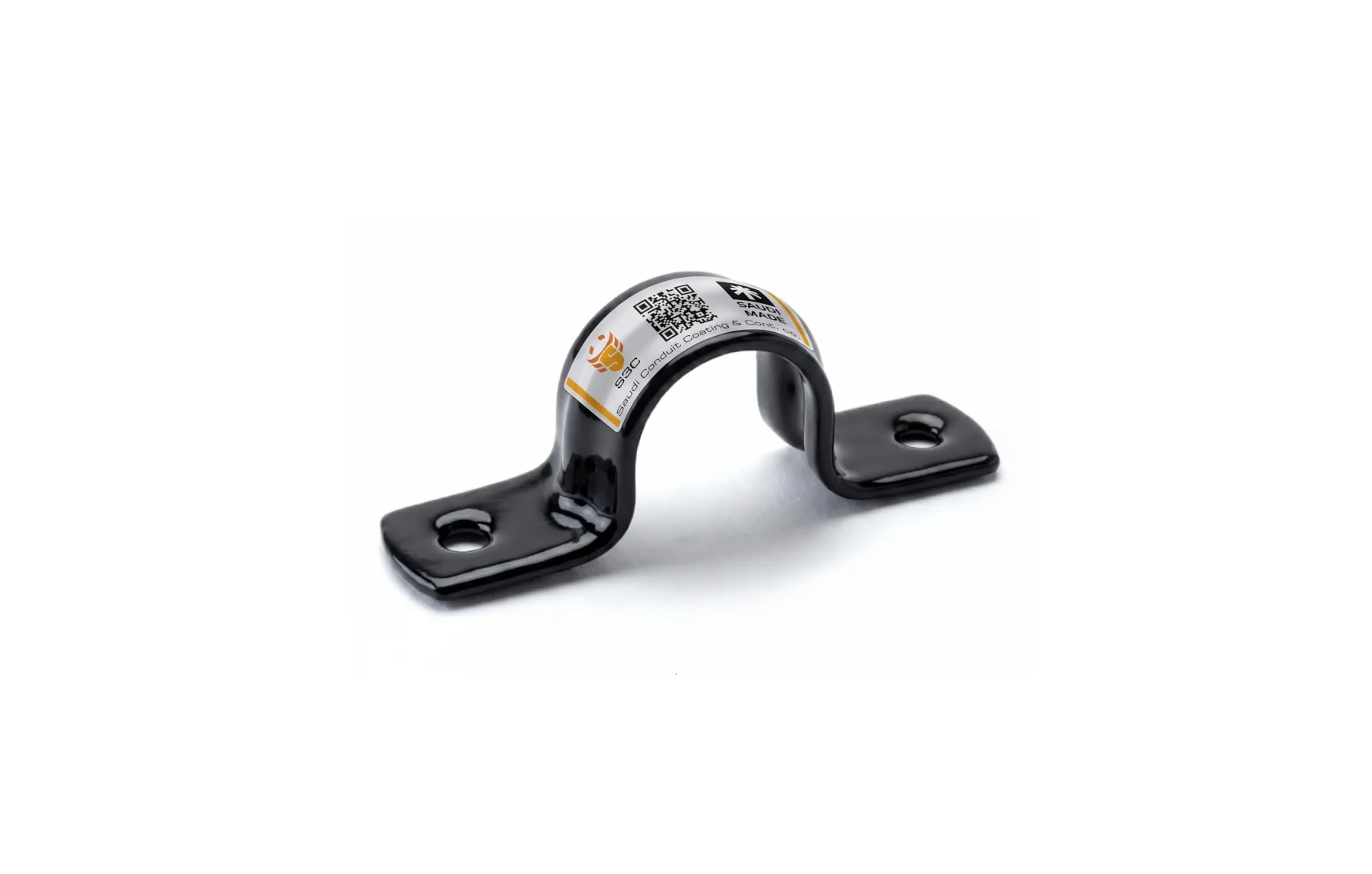 PVC CTD 2 HOLE CLAMP