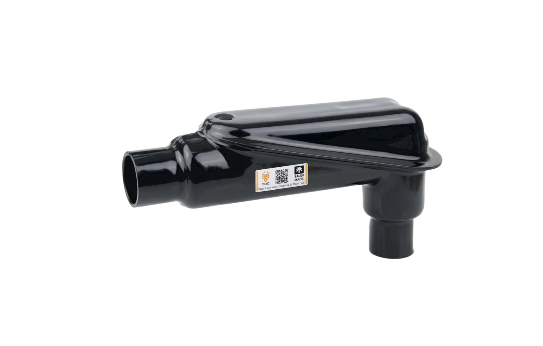 PVC CTD LBD ELBOW WITH COVER