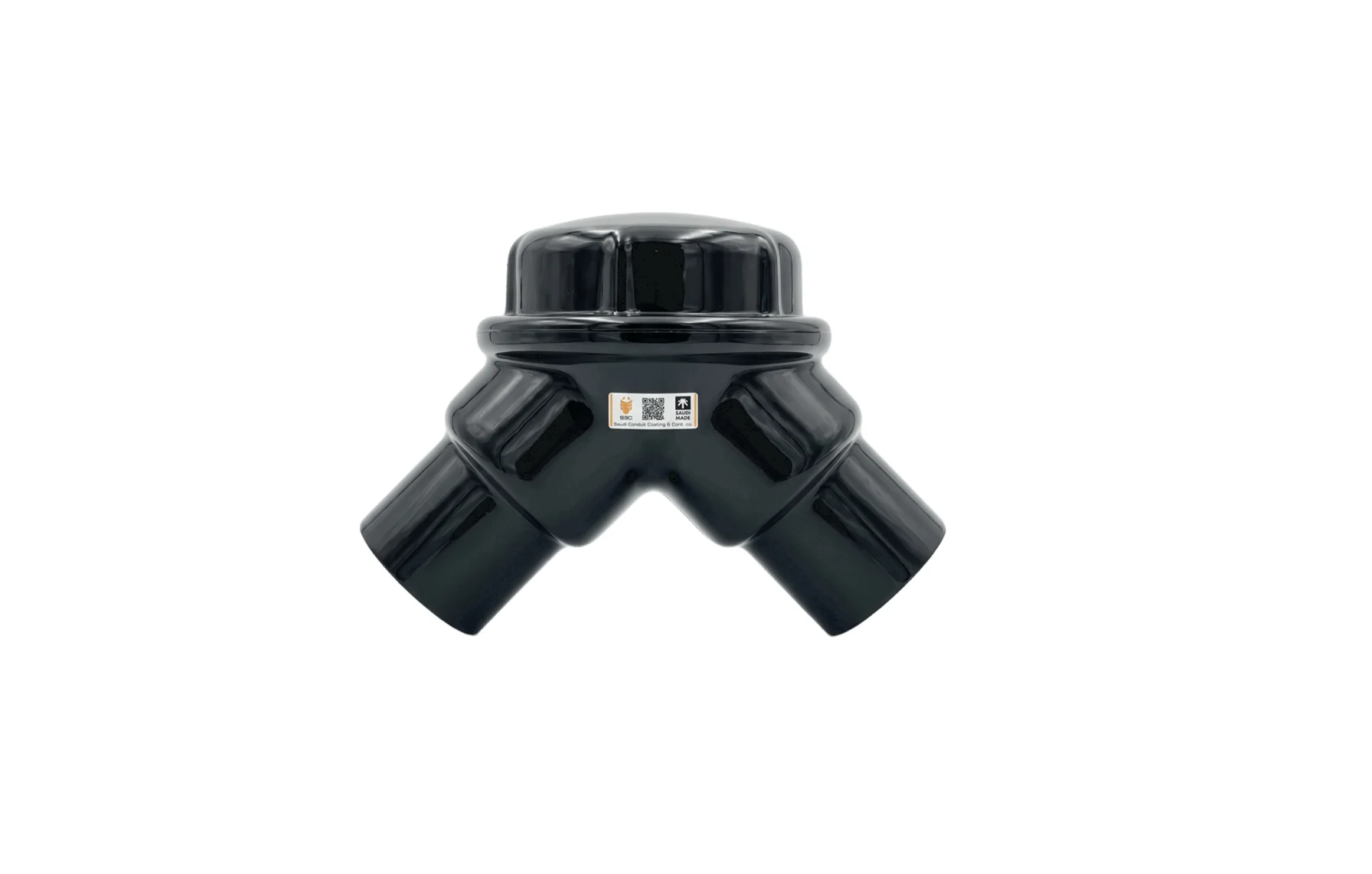 PVC CTD LBY ELBOW WITH COVER