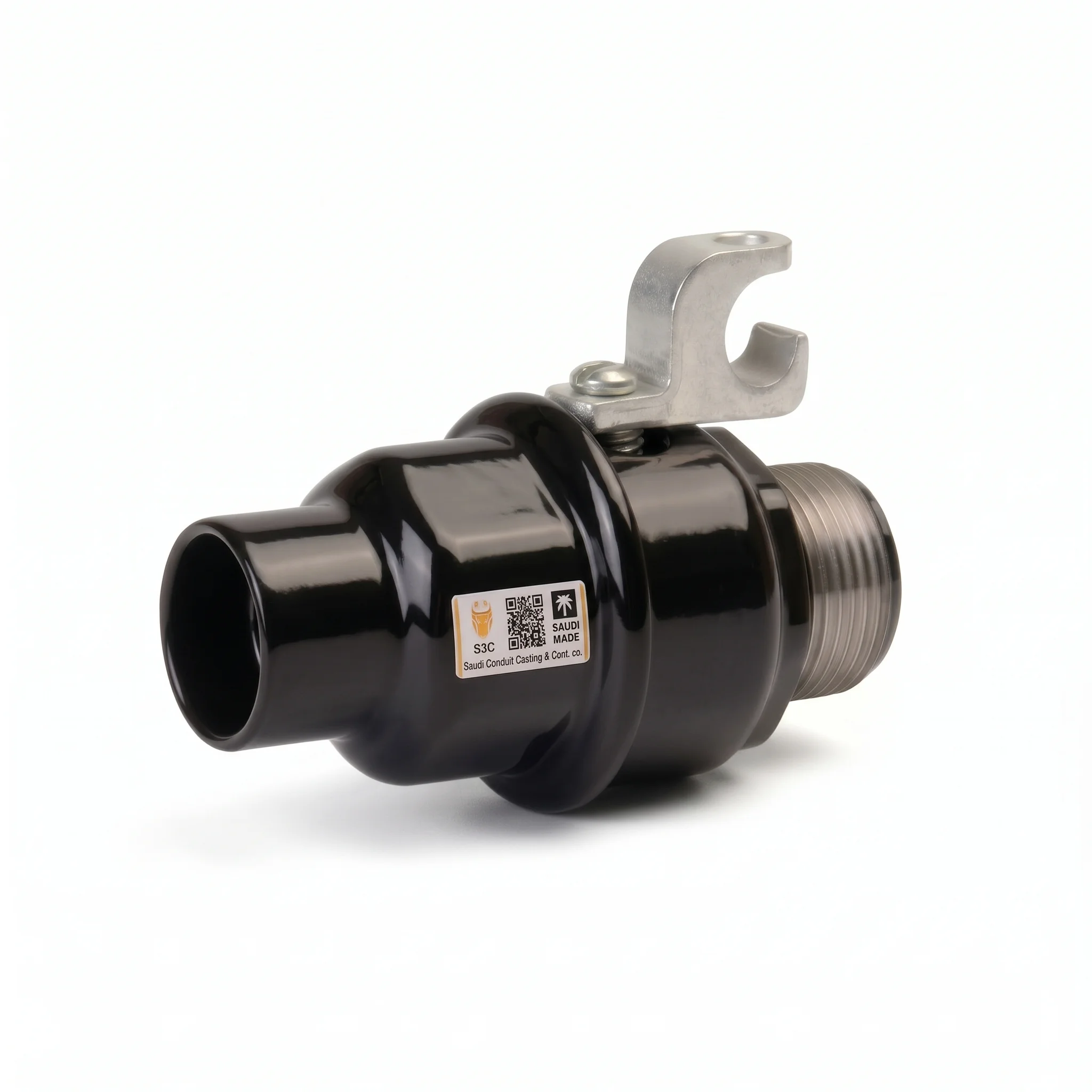 PVC CTD LTR COMBINATION COUPLER WITH GROUND